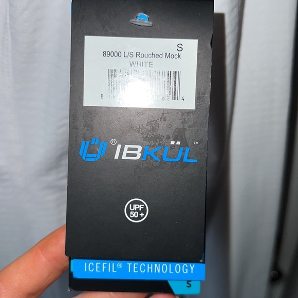 IBKUL 1/4 Zip White - Picture 4 of 7